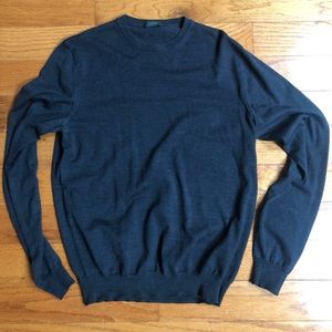 Zanone Charcoal Grey Sweater